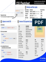 CSS Cheatsheet Comprehensive Course