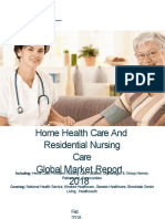 Home Health Care and Residential Nursing Care Global Market Report 2018