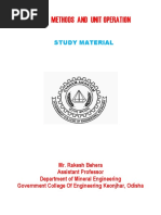 4315ALL - 4th Semester - Mineral Engineering