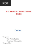 Registers and Register Files