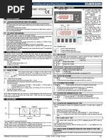 XT130C - XT131C - XT130D - XT131D: Dead Band Digital Controllers With Multi Probe Input