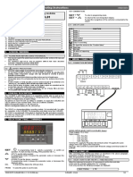 Xjdl40D and Xdl01: Operating Instructions