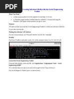 Lab-Project 2: Creating Infectious Media With The Social Engineering Toolkit