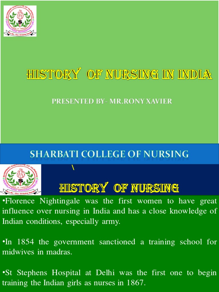 HISTORY OF NURSING IN INDIA PPT FREE DOWNLOAD PDF intelligence overview