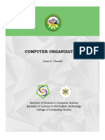 Computer Organization: Jeruz E. Claudel