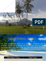 CONDITIONAL SENTENCE TYPES