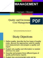 Cost Management: Guan Hansen Mowen