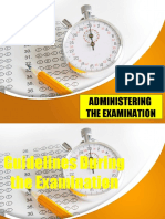 Report On Administering Examination