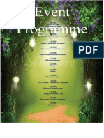 Event Programme