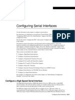 Configuring Serial Interfaces: Configure A High-Speed Serial Interface