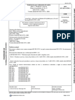 Tolerâncias para elementos de união - Parafusos e porcas (até