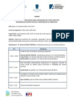 AGENDA - Atelier Online - Cantemir