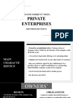 Private Enterprises & LLC