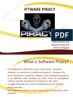 Software Piracy: Presented by