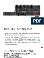 Philippine Mining Act of 1995