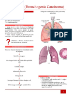 Lung Cancer (Bronchogenic Carcinoma) : Topic Outline