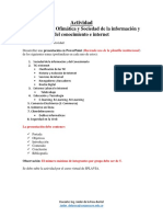 Unidad #3 Actividad 2 -  Sociedad De La Información Y Del Conocimiento E Internet