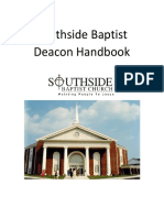 Southside Baptist Deacon Handbook