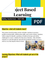 Project Based Learning