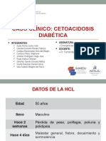 Caso Clínico - Cetoacidosis Diabética