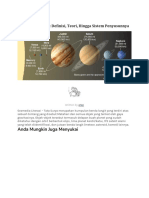 Sistem Tata Surya: Definisi, Teori, dan Komponen