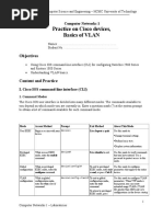 Practice On Cisco Devices, Basics of VLAN: Objectives