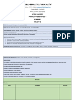 3ro BGU Proyecto Científico Humanistico Semana 2 GRADO 2