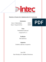 Asignación No. 3. Estadistica