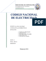 Codigo Nacional de Electricidad GRUPO 14