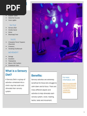 sensory diet