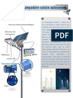 Lampadaire Autonome Amjed Saddem 2020