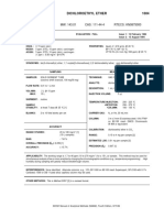 (CLCH CH) O MW: 143.01 Cas: 111-44-4 Rtecs: Kn0875000: Dichloroethyl Ether 1004