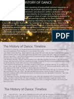 Dance History - Osmeña