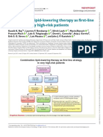 Combination Lipid-Lowering Therapy As First-Line Strategy in Very High-Risk Patients
