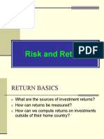 Risk and Return 