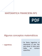 Matematica Financiera Nº1