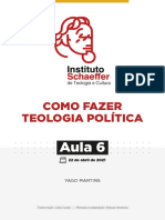 Aula 06 - Como Fazer Teologia Política