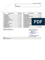 Politeknik Negeri Bandung: Daftar Nilai