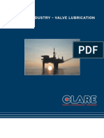 RS Clare O&G Valve Lubrication Brochure - 2010 Edition