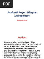 Product& Project Lifecycle Management