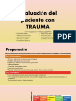 Evaluación completa del paciente con TRAUMA