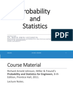 Probability and Statistics: Dr. Maha Amin Hassanein