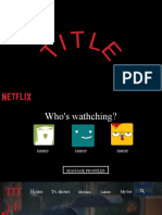 Netflix Template