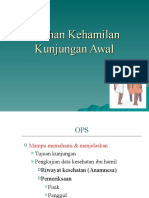 Asuhan Kehamilan Kunjungan Awal