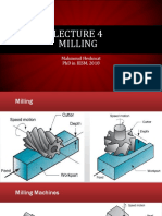 Milling Machines and Operations