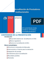 Sistema de Acreditacion de Prestadores Institucionales