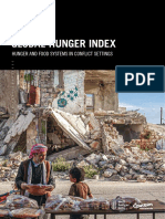 Global Hunger Index: Hunger and Food Systems in Conflict Settings