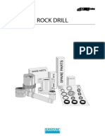 Hydraulic Rock Drill Parts List