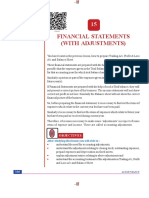 Financial Statements (With Adjustments) : Module