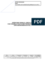 Operating Signals, Check-List For Possible Faults and Troubleshooting (Ups Safepower Evo Ug..)